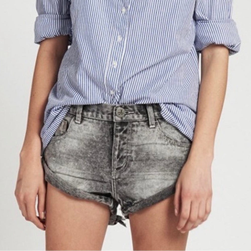 One Teaspoon Denim Shorts